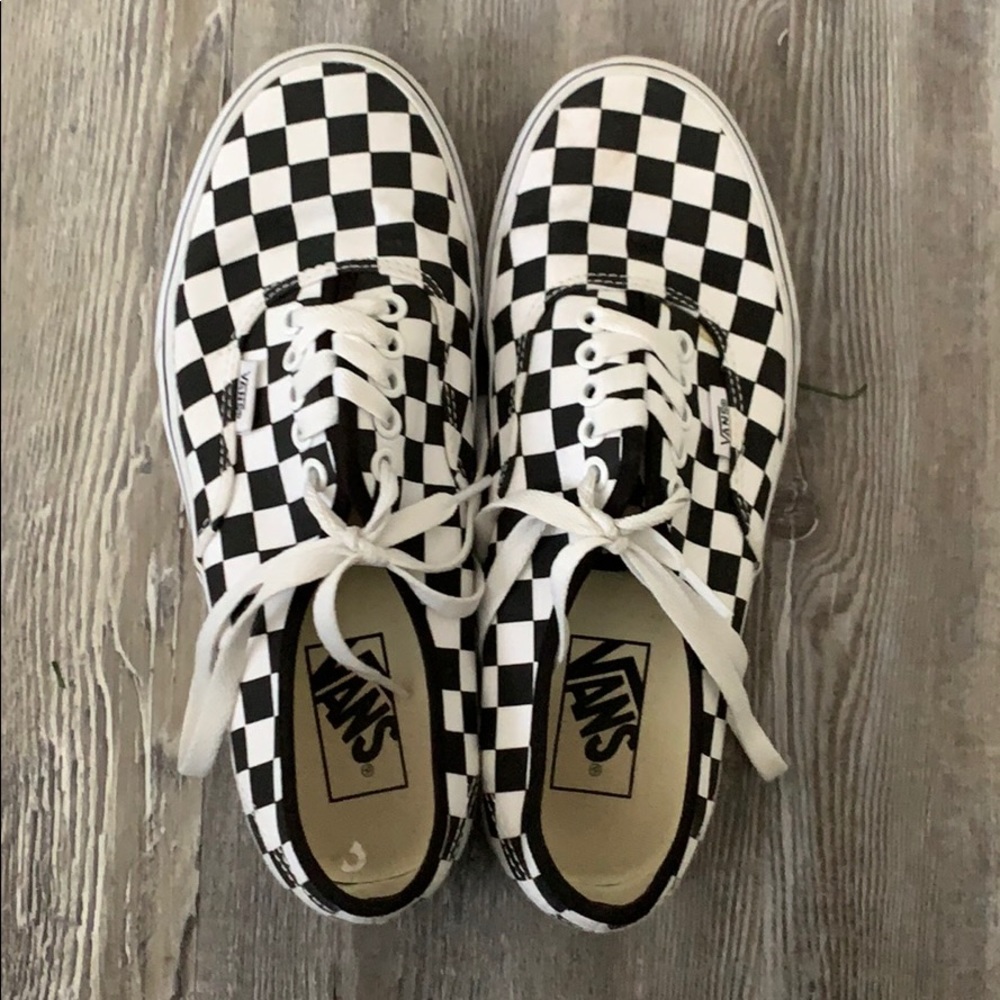 Checkered Classic Vans